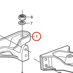 Console originale Volvo Penta VOP3860089 | 3.0GLM-B