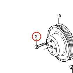 Vis d'origine Volvo Penta VOP3860348 | 3.0GLM-B
