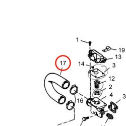 Manguera Original Volvo Penta VOP3852289 | 3.0GLMMDA
