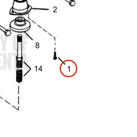 Vis d'origine Volvo Penta VOP3852474 | 3.0GLMMDA