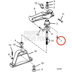 Vis d'origine Volvo Penta VOP3852474 | 3.0GLMMDA