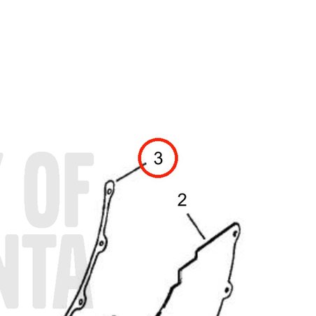 Junta Original Volvo Penta VOP3853002 | 3.0GLMMDA