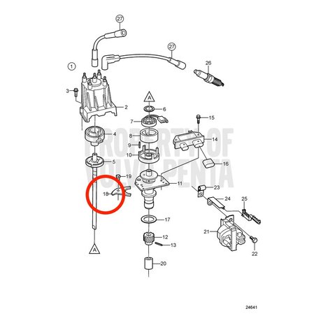 Abrazadera Original Volvo Penta VOP3853142 | 3.0GLMMDA