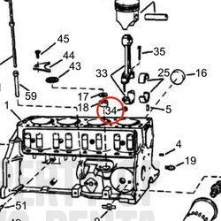Tuerca Original Volvo Penta VOP3853148 | 3.0GLMMDA