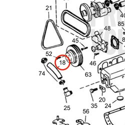 Manguera Original Volvo Penta VOP3853255 | 3.0GLMMDA