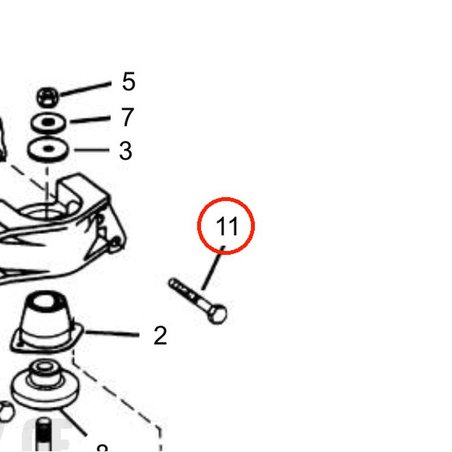 Vis d'origine Volvo Penta VOP3853407 | 3.0GLMMDA
