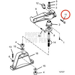 Vis d'origine Volvo Penta VOP3853407 | 3.0GLMMDA
