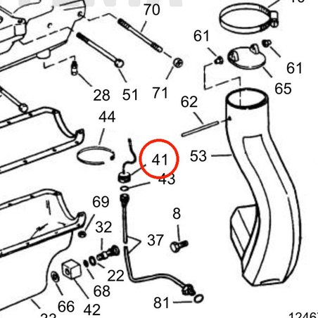 Cappellino originale Volvo Penta VOP3853783 | 5.7GXi-C