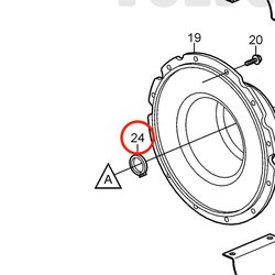 Circlip Original Volvo Penta VOP914465 | 4.3GXi-C