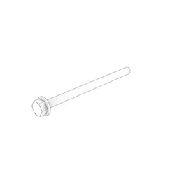 Tornillo Embridado Original Volvo Penta VOP969982 | 5.7GXi-C