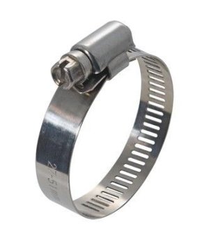 FASCETTA INOX 50-70 (PACK 25)Abrazaderas de acero inox AISI-316 W5, con tornillo sinfín de cabeza hexagonal ranurada de 7 mm.