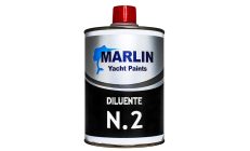 Marine Thinner No.2 2,5LMarine thinner 2,5L specific for Marlin TF, Marlin Hard, Marlin CF, 303, Triton antifoulings and univers