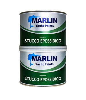 Stucco Mastic Époxy 0,75LStucco 0,75L, mastic époxy bicomposant sans solvant et sans retrait. Léger et résistant à l'eau. Blanc.