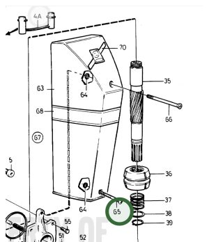 VITE VOLVO 872027Vite di precisione per motori Volvo Penta. Compatibile con 69 modelli delle serie TAMD, KAMD, KAD, TMD, MD, AD,