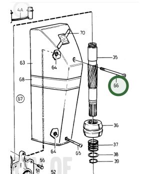 Tornillo Volvo 854661Tornillo de precisión para motores Volvo Penta. Compatible con 86 modelos de las series TAMD, KAMD, KAD, TM