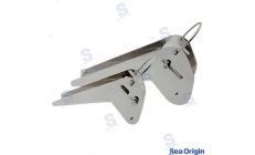 Bugrolle aus Edelstahl AISI 316 370 mm | Recmar
