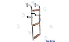 AISI 316 Stainless Steel Ladder 1+2 Steps | Recmar