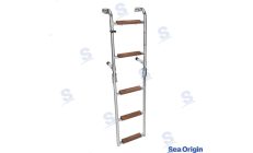 AISI 316 Stainless Steel Ladder 2+3 Steps | Recmar