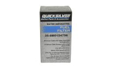 Filtro combustible separador agua en línea Quicksilver 8M0154756 motores fueraborda Yamaha 125-425CV y Suzuki 200-350CVFiltro co