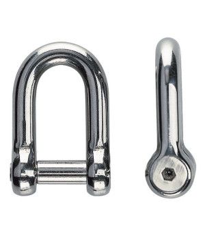 ANCHOR SHACKLE AISI-316 6MM6 12 24 24 1.320 kg