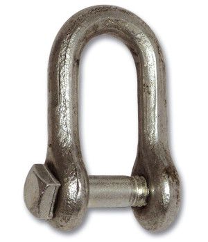 GRILLETE CORTO  C/TORNILLO  16 mm (Pack 10)16 32 64 9.770 kg