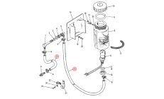 ORIGINAL SCHLAUCH MERCRUISER 8M0040618MERCRUISER HECKÖLSCHLAUCH 8M0040618.