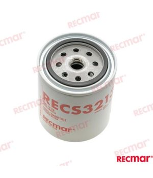Filtro de Combustible 10 Micras S3213Filtro de combustible de 10 micras para motores Mercury, Mariner, Mercruiser, Yamaha, Honda