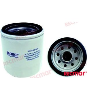 Filtro Aceite Mercury 35-822626Q15Filtro de aceite de alta eficiencia para motores Mercury 225 CV EFI. Compatible con Selva y Ya