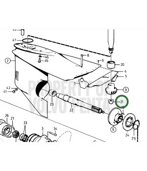 Tuerca Originale Volvo Penta 854300Dado originale Volvo Penta VOP854300. Parte compatibile con i motori marini Volvo Penta. Stoc