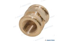 Riduzione H-H. Bronzo 1/4Riduzione H-H. Bronzo 1/4. Ricambio nautico Recmar. Riferimento: GS2270B.