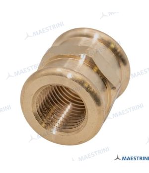 Redutor H-H. Bronze 1/4Redutor H-H. Bronze 1/4. Peça náutica da marca Recmar. Referência: GS2270B.