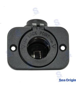Tomada Isqueiro 12V Preta Montagem ParafusoTomada Isqueiro 12V Preta Montagem Parafuso. Peça náutica da marca Recmar. Referência