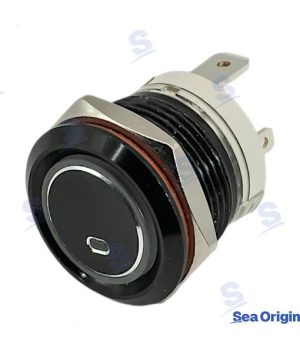 Interruttore ALU Nero 20A (ON)-OFF BcoInterruttore ALU Nero 20A (ON)-OFF Bco. Ricambio nautico Recmar. Riferimento: SEA60212W10.