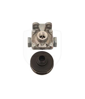 Scania Quick Release Valve 2255345Replacement quick release valve for Scania Trucks and Scania Buses. Replaces original part num