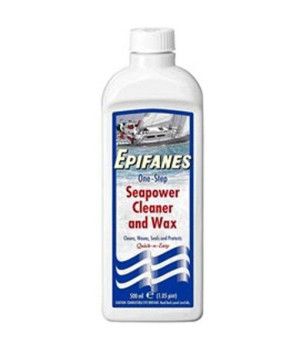 SEAPOWER CLEANER & WAX 500ml.