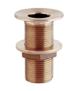 BRONZE THROUGH HULL OUTLET WELL PATTERN