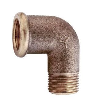Codo Macho/hembra Bronce 2" GS30666 nautico
