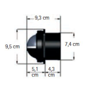 Compas V-537 Blanco RITV-537W nautico