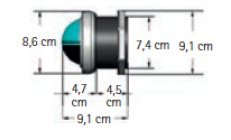 Compas V-57 RITV-57 - vista detalle nautico