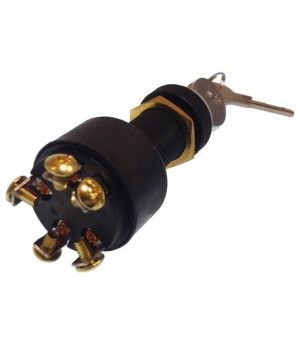 LLAVE ARRANQUE 5 TERMINALES 3 POS