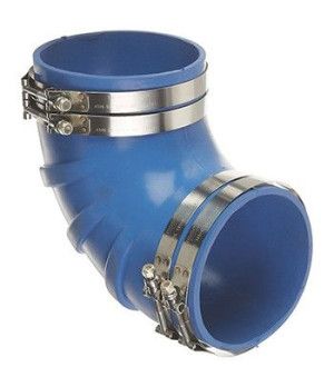 Codo Escape Silicona 90ºx130MM TRI290V-5000 nautico