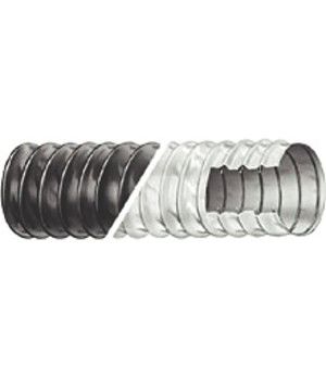 VENT DUCT BLACK 4'' X15MManguera de vinilo con soporte metálico helicoidal. Resistente a la intemperie, luz solar y ozono. No so