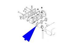 Junta Colector Escape Yanmar 121450-13251 YAN121450-13251