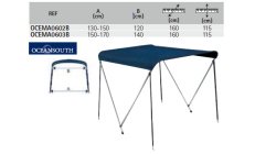 TOLDO BIMINI 2 ARCOS 130/150 cm