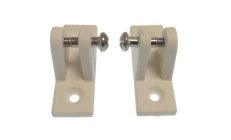SOPORTE 90º NYLON BLANCO (Pack 2)