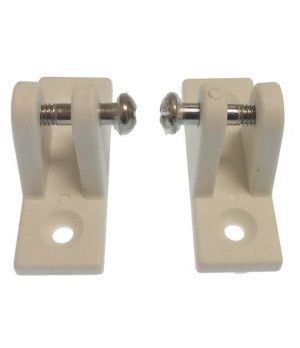 SOPORTE 90º NYLON BLANCO (Pack 2)