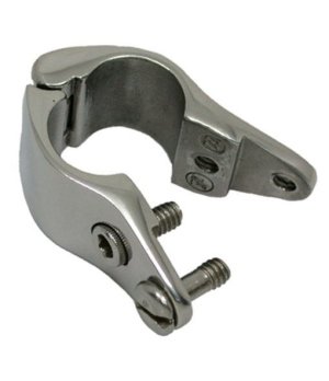 ABRAZADERA ABIERTA 7/8" AISI-316