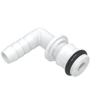 CODO c/O-ring 5/8" x 3/8" Barb