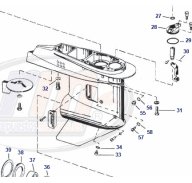 Éclaté J/E Embase 40-50 CV (1989-05) | Pièces