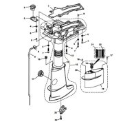 Pezzi Motore Coda Superiore | Marine Parts